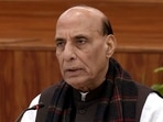 Defence minister Rajnath Singh. Defence minister Rajnath Singh.