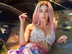 Nora Fatehi is a mermaid with blonde pink hair for sexy photoshoot, don't miss Nargis Fakhri's comment