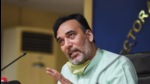 File photo: Delhi environment minister Gopal Rai. (PTI file photo) File photo: Delhi environment minister Gopal Rai. (PTI file photo)