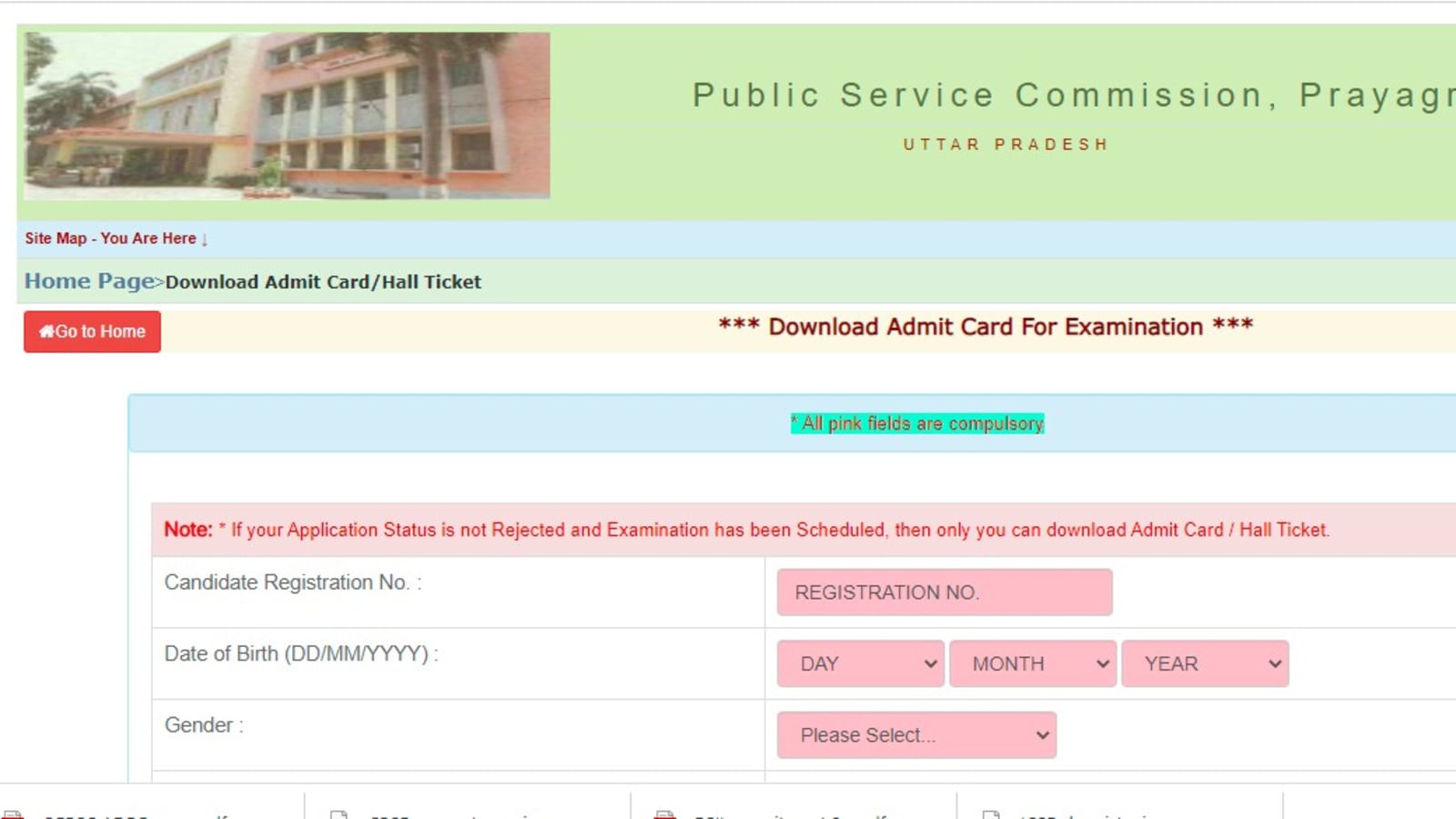 UPPSC admit cards for Technical Education Service Exam released, direct link