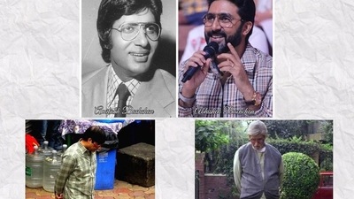Abhishek Bachchan shares photos with Amitabh Bachchan. (Instagram/@bachchan)