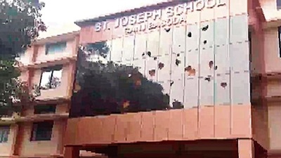 Christian community leaders claim the incident is the latest in a series of attacks on Christian priests, religious places and schools in the past few months. (HT File) Christian community leaders claim the incident is the latest in a series of attacks on Christian priests, religious places and schools in the past few months. (HT File)