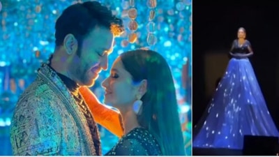 Pictures from Ankita Lokhande and Vicky Jain's engagement ceremony. (Instagram)