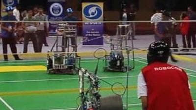 Asia-Pacific Broadcasting Union Robot Contest was started in 2002 wherein robots constructed by different teams competed against each other. (Photo Courtesy-IMDB)