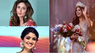 Kareena Kapoor Khan, Shilpa Shetty and many more congratulated Harnaaz Sandhu on social media. (Instagram)