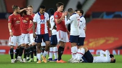 Man United and PSG were supposed to meet again. (Getty) Man United and PSG were supposed to meet again. (Getty)
