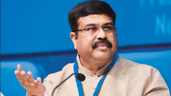 According to data presented by education minister Dharmendra Pradhan, the total intake in the AICTE-approved engineering institutions has declined over the last three years. (HT Photo) According to data presented by education minister Dharmendra Pradhan, the total intake in the AICTE-approved engineering institutions has declined over the last three years. (HT Photo)