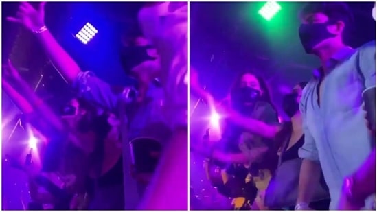 Sara Ali Khan, Janhvi Kapoor and Ibrahim Ali Khan at AP Dhillon's concert. Sara Ali Khan, Janhvi Kapoor and Ibrahim Ali Khan at AP Dhillon's concert.