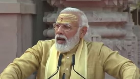 Prime Minister Narendra Modi(Screengrab)