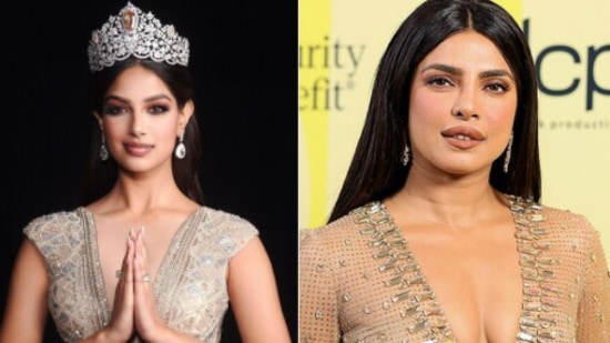 Harnaaz Sandhu has said that she loves Priyanka Chopra.(Instagram)