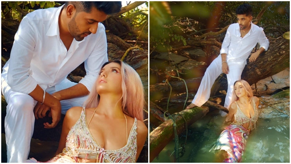 Guru Randhawa Sexy Video - Nora Fatehi is a mermaid with blonde pink hair for sexy photoshoot, don't  miss Nargis Fakhri's comment | Fashion Trends - Hindustan Times