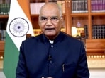 File photo of President Ram Nath Kovind.(PTI) File photo of President Ram Nath Kovind.(PTI)