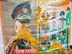 General Bipin Rawat, his wife Madhulika Rawat and other defence personnel were killed in an IAF's MI-17V5 helicopter crash. (PTI File Photo) General Bipin Rawat, his wife Madhulika Rawat and other defence personnel were killed in an IAF's MI-17V5 helicopter crash. (PTI File Photo)