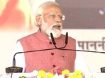Prime Minister Narendra Modi speaks at an event in Varanasi on Tuesday. (ANI) Prime Minister Narendra Modi speaks at an event in Varanasi on Tuesday. (ANI)