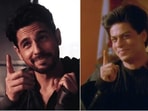 Sidharth Malhotra enacts Shah Rukh Khan's iconic scene from Kabhi Khushi Kabhie Gham.