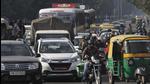 With a population of over 12 lakh and 15 lakh registered vehicles, Chandigarh has the highest density of vehicles per household in the country, leading to traffic congestion. (HT File Photo) With a population of over 12 lakh and 15 lakh registered vehicles, Chandigarh has the highest density of vehicles per household in the country, leading to traffic congestion. (HT File Photo)