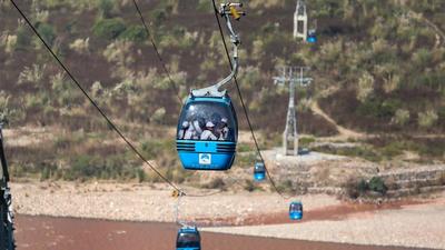 The road distance between Anandpur Sahib and Naina Devi is 24.7 kilometres and the ropeway project will cut it down to 3.5 kilometres. (PTI/Representational image) The road distance between Anandpur Sahib and Naina Devi is 24.7 kilometres and the ropeway project will cut it down to 3.5 kilometres. (PTI/Representational image)