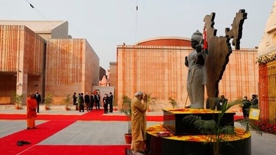 The chief ministers of all these BJP-ruled states are also scheduled to visit Ayodhya on December 15 for the darshan of Ram Lalla. (AP) The chief ministers of all these BJP-ruled states are also scheduled to visit Ayodhya on December 15 for the darshan of Ram Lalla. (AP)