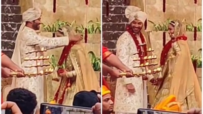 Ankita Lokhande and Vicky Jain tied the knot on Tuesday. Ankita Lokhande and Vicky Jain tied the knot on Tuesday.