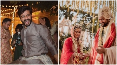 Sunny Kaushal was part of his brother Vicky Kaushal and Katrina Kaif's wedding. Sunny Kaushal was part of his brother Vicky Kaushal and Katrina Kaif's wedding.
