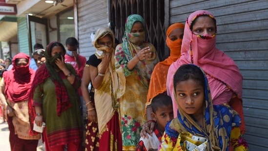 While the impact of the first wave was felt more acutely in urban areas, that of the second wave was more adverse in rural areas.(HT File) While the impact of the first wave was felt more acutely in urban areas, that of the second wave was more adverse in rural areas.(HT File)