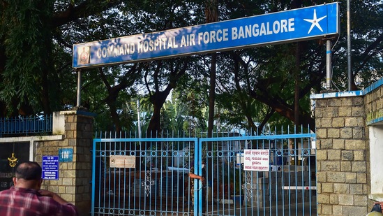 Group Captain Varun Singh is being treated at Command Hospital in Bengaluru (PTI)