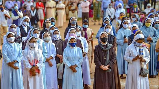 The spate of attacks on Christians and churches also come at a time the Basavaraj Bommai-led government is determined to pass an anti-conversion bill during the winter session of the state legislature in Belagavi which commenced on Monday. (PTI File) The spate of attacks on Christians and churches also come at a time the Basavaraj Bommai-led government is determined to pass an anti-conversion bill during the winter session of the state legislature in Belagavi which commenced on Monday. (PTI File)