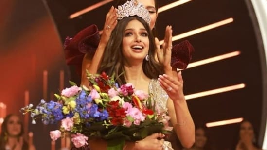 Miss Universe 2021 Harnaaz Sandhu on historic win: I cried because after 21 years India was getting the crown(Instagram/@missdivaorg)
