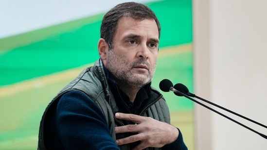Congress leader Rahul Gandhi.(PTI) Congress leader Rahul Gandhi.(PTI)