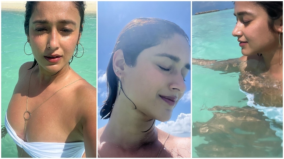 Ileana D'Cruz enjoying in the Maldives. Ileana D'Cruz enjoying in the Maldives. 