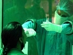 With 56,767 swab samples examined during the day, the number of tests in MP went up to 2,27,34,849. (Representative photo) With 56,767 swab samples examined during the day, the number of tests in MP went up to 2,27,34,849. (Representative photo)