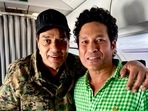 Dharmendra met Sachin Tendulkar on a flight. Dharmendra met Sachin Tendulkar on a flight. 