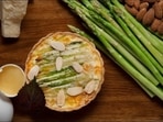 Flaunt culinary skills before guests on Christmas with Almond Asparagus Quiche&nbsp;