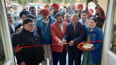 Punjab medical education and research minister Raj Kumar Verka inaugurated the Centre of Excellence for Autism and Neuro-developmental Disorders at Sector 79, Mohali. (HT Photo)