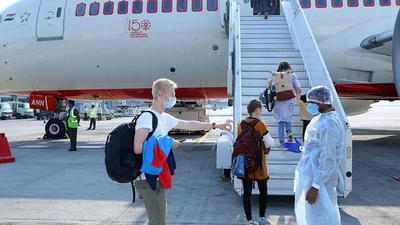 Telangana’s director of health said it has been decided to step up testing of passengers from even non-risk countries. (ANI Photo) Telangana’s director of health said it has been decided to step up testing of passengers from even non-risk countries. (ANI Photo)
