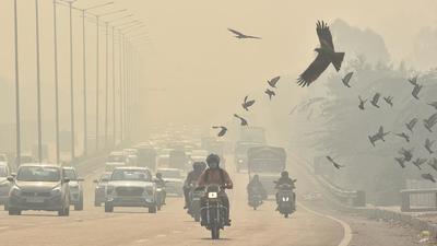 Fundamentally, air pollution cannot be brushed off as a seasonal woe where the union and state governments only begin to react after the winter smog starts setting in (Sanchit Khanna/ Hindustan Times) Fundamentally, air pollution cannot be brushed off as a seasonal woe where the union and state governments only begin to react after the winter smog starts setting in (Sanchit Khanna/ Hindustan Times)