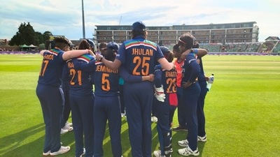 India women's cricket team. (Twitter/BCCI Women) India women's cricket team. (Twitter/BCCI Women)