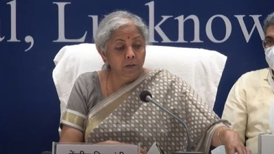 Finance minister Nirmala Sitharaman
