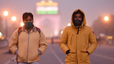 The Safdarjung Observatory recorded a minimum temperature&nbsp;of 7.8 degrees Celsius on Wednesday. (Arvind Yadav/HT PHOTO)