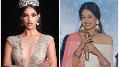 Harnaaz Sandhu made a guest appearance in Udaariyaan. Harnaaz Sandhu made a guest appearance in Udaariyaan.