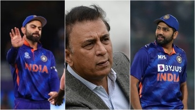 Sunil Gavaskar has opened up on Mohammed Azharuddin's tweet. (AP/Getty)