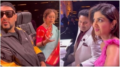 Badshah, Kirron Kher, Manoj Muntashir and Shilpa Shetty. Badshah, Kirron Kher, Manoj Muntashir and Shilpa Shetty.