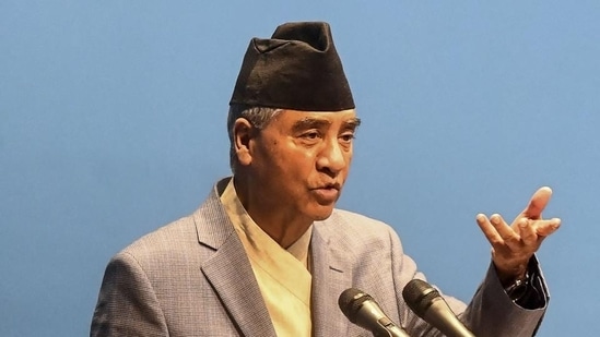 Nepal's prime minister Sher Bahadur Deuba&nbsp;(AFP)