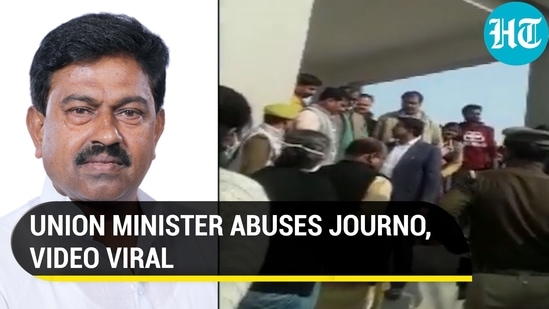 UNION MINISTER ABUSES JOURNO, VIDEO VIRAL&nbsp;