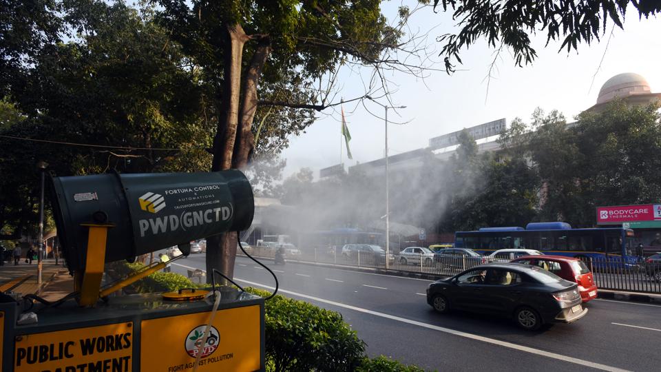 Delhi's air quality improves to 'satisfactory' from 'moderate' category (Amal KS/HT file photo)
