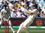 Australia's David Warner bats against England during their Ashes cricket test match in Adelaide, Australia, Thursday, Dec. 16, 2021. Australia's David Warner bats against England during their Ashes cricket test match in Adelaide, Australia, Thursday, Dec. 16, 2021.