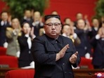 In this photo provided by the North Korean government, North Korean leader Kim Jong Un claps his hands at the ruling party congress in Pyongyang, North Korea. In this photo provided by the North Korean government, North Korean leader Kim Jong Un claps his hands at the ruling party congress in Pyongyang, North Korea.