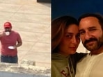 Kareena Kapoor shares a pic of Saif Ali Khan enjoying a hot beverage with her from his house's terrace. Kareena Kapoor shares a pic of Saif Ali Khan enjoying a hot beverage with her from his house's terrace.