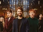The original cast of Harry Potter in the new poster. 