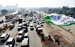 The Singhu Border on Delhi-Chandigarh highway had been the epicentre of the farmers' movement against the three central farm laws.(ANI) The Singhu Border on Delhi-Chandigarh highway had been the epicentre of the farmers' movement against the three central farm laws.(ANI)